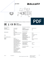 Balluff BUS003C Instruction - Sheet