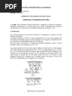 Clasificación de Las Arcillas