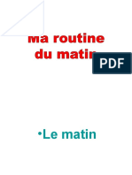 Ma Routine Présentation