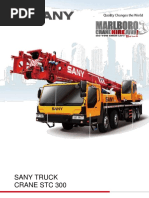 Maintenance Procedures Sany Crane STC-300Cmodel.