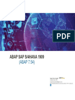 Abap Sap S/4Hana 1909