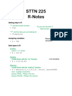 STTN 225 R Summary