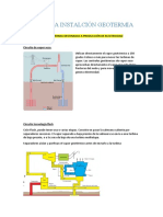 Esquema Instalción Geotermia