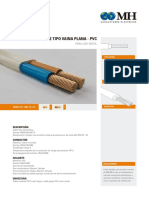 Cable Tipo Vaina Plana PVC