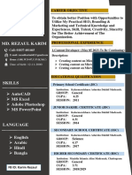 Rezaul New CV