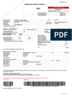 Certificado de Inscripción de Instalación Eléctrica Interior