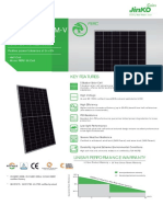 Datasheet - Jinko Solar JKM330M 60H V - 2019 - ENG