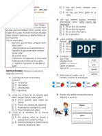 Prueba Diagnostica Lenguaje 2023