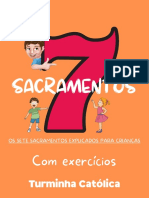 MATERIAL 04 - OS SETE SACRAMENTOS - Leitura e Atividades