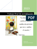 Análisis Filosófico de La Educación. Losada Micaela. Abril 2023