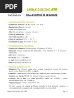 HDSM Cromato de Zinc Aya