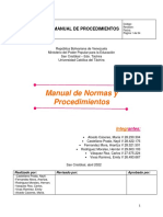 Manual de Normas y Procedimientos DUNKING DONUTS 