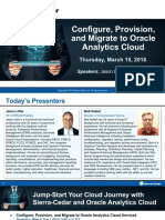 Configure, Provision, and Migrate To Oracle Analytics Cloud (PDFDrive)