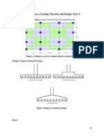 Foundation or Footing Design Theory and Example Part 2-July 8-2017