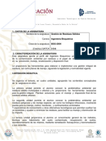 7.4 Gestion de Residuos Solidos Urbanos