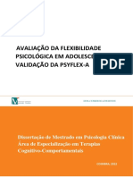 Flexibilidade Psicologica - 2022