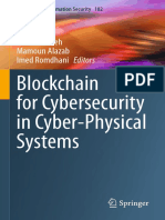 Springer Blockchain For Cybersecurity in Cyber Physical Systems