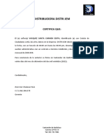 Carta Laboral