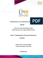 ANEXO 1 - Formato 3 para La Elaborar El Planteamiento Proyección Del Proceso Formativo