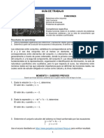 Guía de Matemática Fundamental Funciones