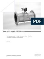 KROHNE OPTISONIC 3400 Quick Start Guide