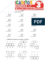 Ejercicios de Operaciones Basicas para Tercer Grado de Primaria