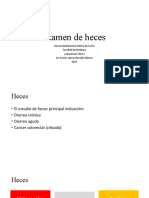 Examen de Heces