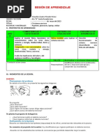 SESIÓN DE APRENDIZAJE Ciencia y Tecnologia Sistema Nervioso Oficial