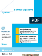 Science 8 15.5 Taking Care of Our Digestive System