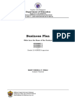 Business Plan Template