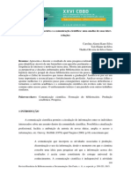 Unidade V A Formação Do Bibliotecário e A Comunicação Científica Uma Analise de Suas Inter-Relações