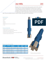 Bowen™ Cone Buster Mill - Tech Summary