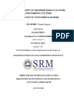 Final - CHILD BRINGING UP METHODS INDIAN CULTURE - DA2032311010008 - KAMATSHI S - Dr.K.Usha