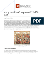 Early Muslim Conquests (622-656 CE) - World History Encyclopedia