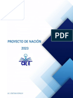 Folleto Proyecto de Nación 2023