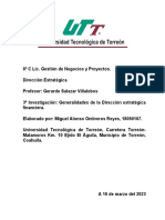 Generalidades de La Dirección Estratégica Financiera.