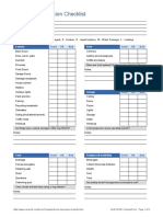 Home Inspection Checklist