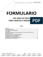 Formulario de Física