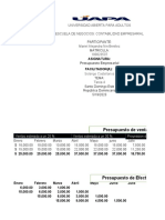 Presupuesto Empresarial Tarea 4444