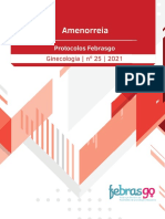 Amenorreia 2021