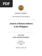 Banana Industry in The Philippines