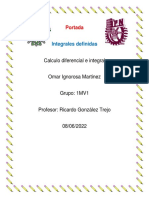 Calculo. Integrales Definidas