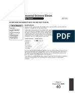 AP Environmental Science Exam: SECTION I: Multiple Choice