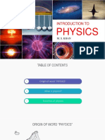 Introduction To Physics