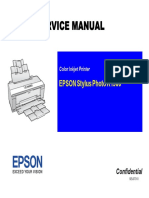 Service Manual: EPSON Stylus Photo R1900