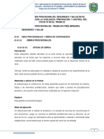 Especificaciones Tecnicas Obras Provisionales CS e Milagro 2022