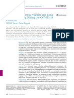 Ricardo - Management of Lung Nodules and Lung Cancer Screening During COVID