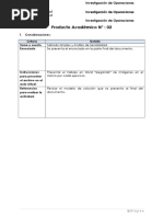 Producto Academico N. 02 Investigacion de Operaciones