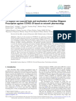 Material Basis Lianhuaqingwen