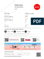 Boarding Pass (PNQ BLR)